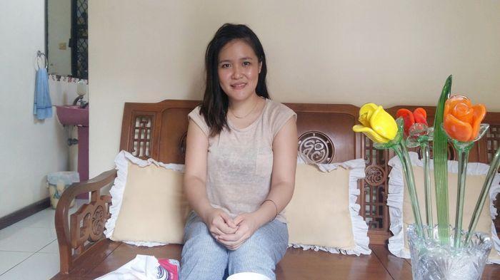 Jessica Kumala Wongso di kediamannya di Jalan Selat Bangka Blok J1, Sunter Jaya, Tanjung Priok, Jakarta Utara, Kamis (28/1/2016).