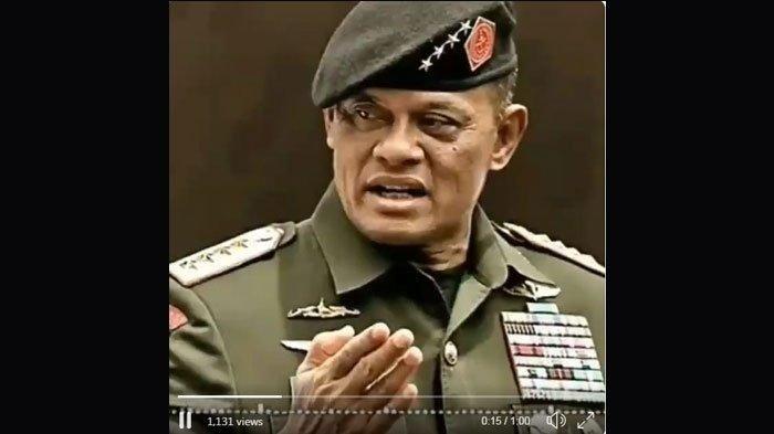 Mantan Panglima TNI Gatot Nurmantyo.