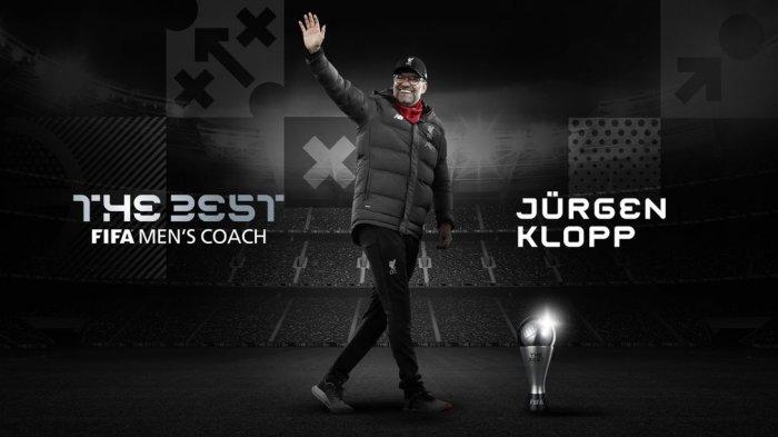 Pelatih Liverpool, Juergen Klopp, dinobatkan sebagai pelatih terbaik FIFA 2020.