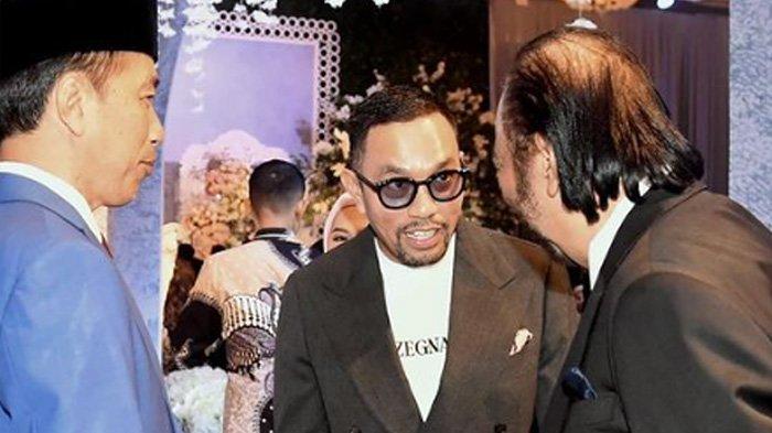 Lagi-lagi Presiden Joko Widodo (Jokowi) dan Ketua Umum Partai Nasional Demokrat (Nasdem) Surya Paloh bertemu dan saling berbincang, Sabtu (20/4/2024). Hal tersebut diungkapkan oleh Bendahara Umum Partai Nasdem Ahmad Sahroni. Momen Jokowi dan Surya Paloh bertemu pun diunggah oleh Sahroni dalam postingan di Instagram pribadinya @ahmadsahroni88. (IG)