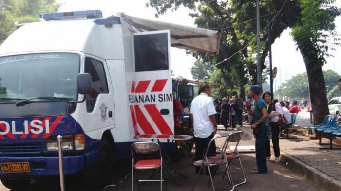 Layanan SIM Keliling.