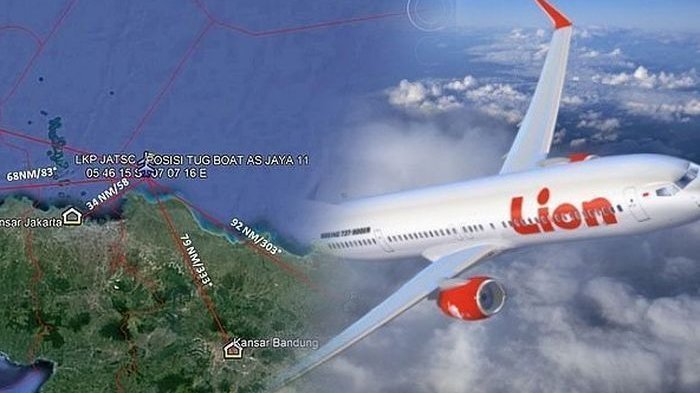 Ilustrasi kecepatan pesawat Lion Air JT 610. (Istimewa via Tribun Jabar)