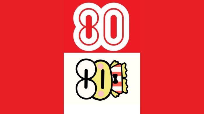 logo HUT RI 80 Keroppi
