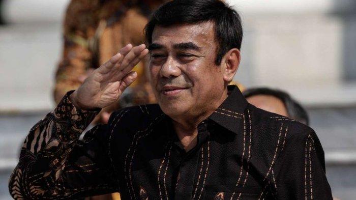 Fachrul Razi di Istana Negara, Jakarta, Rabu (23/10/2019).