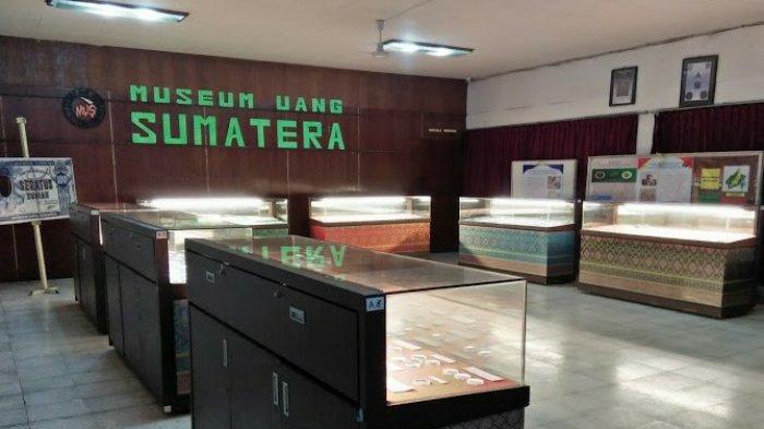 MUSEUM Uang Sumatera yang berada di Gedung Juang 45 Kota Medan, Jalan Pemuda, Kota Medan, Sumatera Utara.