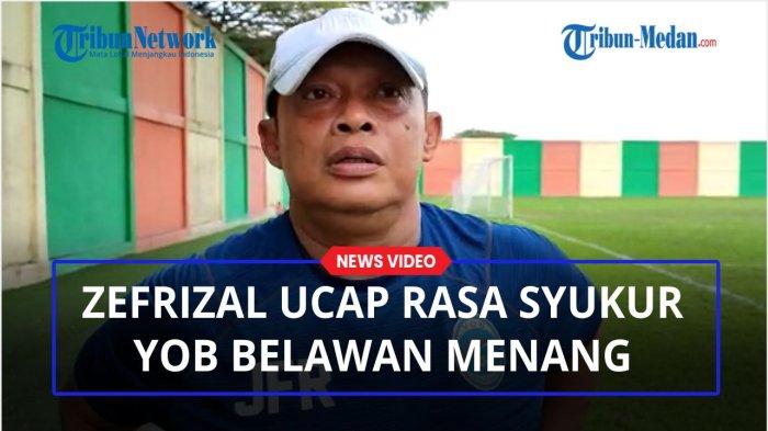 Pelatih YOB Belawan Zefrizal Ucapkan Rasa Syukur Anak Asuhnya Bisa Taklukkan Medan Utama