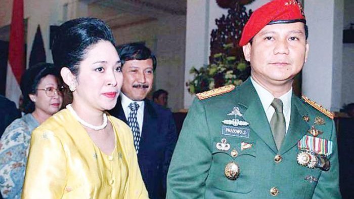 Prabowo Subianto dan Titiek Soeharto