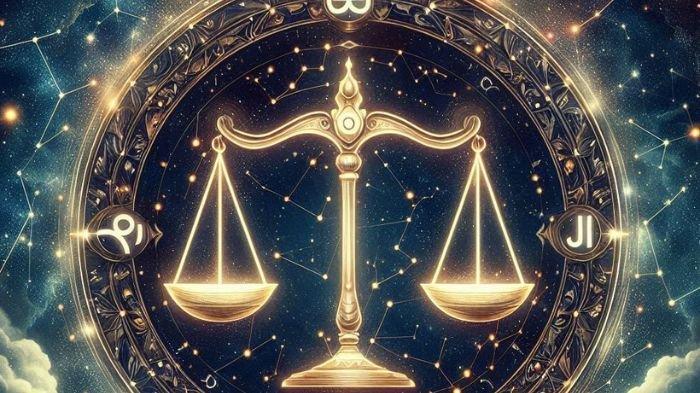 Ilustrasi ramalan zodiak Libra 25 Januari 2025