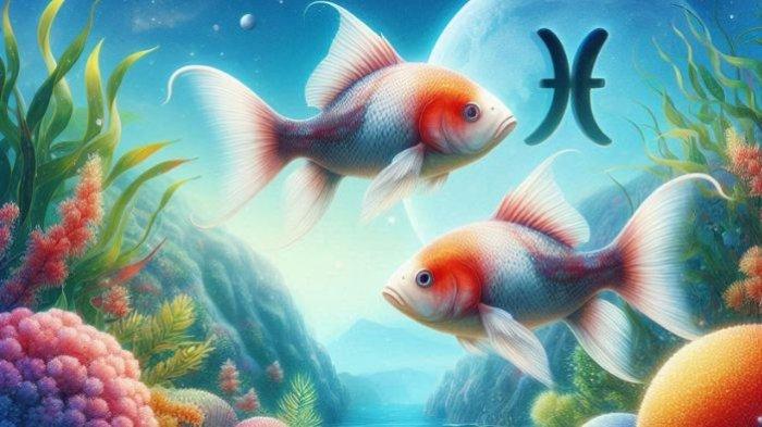 RAMALAN ZODIAK- Ilustrasi ini dibuat menggunakan aplikasi kecerdasan buatan atau AI, Kamis (6/3/2025). Menurut ramalan zodiak Pisces, zodiak ini akan menghadapi rintangan dalam hal asmara.