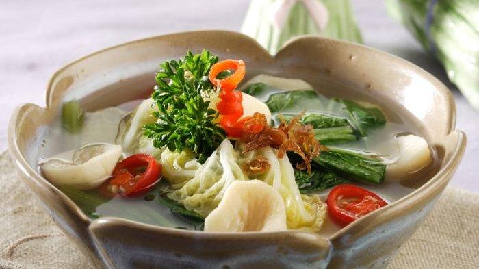Resep Sayur Sawi Putih & Hijau serta Cara Membuatnya, Sayur Berkuah Bening yang Segar