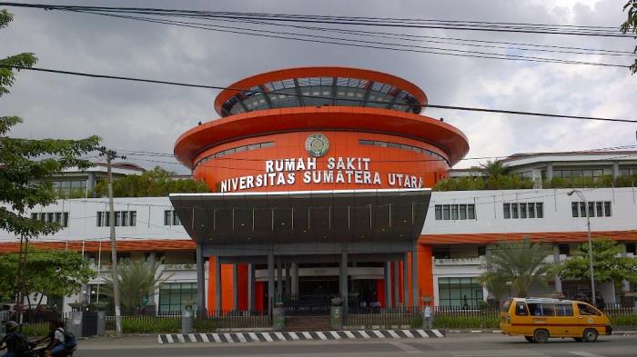 Rumah Sakit Universitas Sumatera Utara (USU), yang berada di Jalan Dr Mansur, Medan
