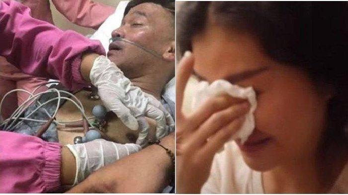Ruben Onsu dilarikan ke rumah sakit, Sarwendah menangis