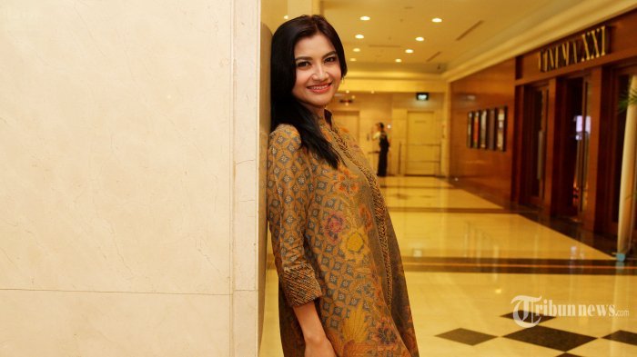Presenter Tina Talisa. (Tribunnews/JEPRIMA)