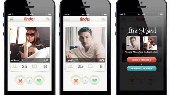 Ilustrasi cari jodoh Tinder