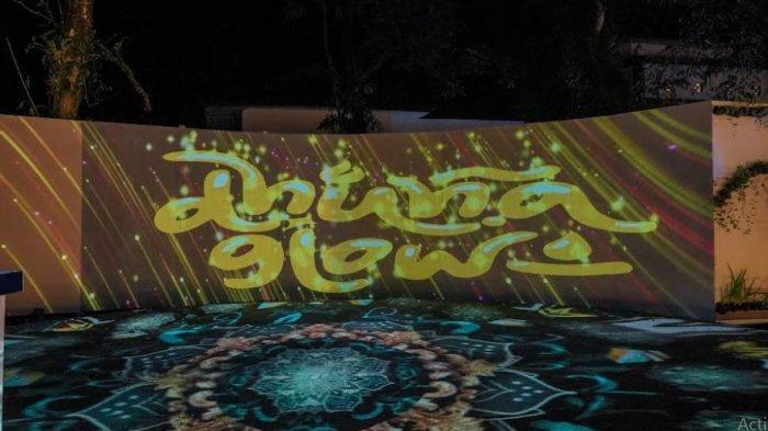 Satu di antara spot foto di tempat wisata Magical Forest Dhuna Glow (wisata hutan bercahaya) yang akan di buka untuk umum pada 30 September 2024 mendatang. Menurut Wali Kota Medan Bobby Nasution, tempat wisata ini diadakan untuk membantu pemenuhan pakan satwa di Medan Zoo, Senin (23/9/2024).