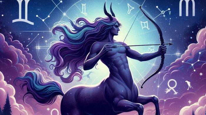 Ilustrasi zodiak Sagitarius