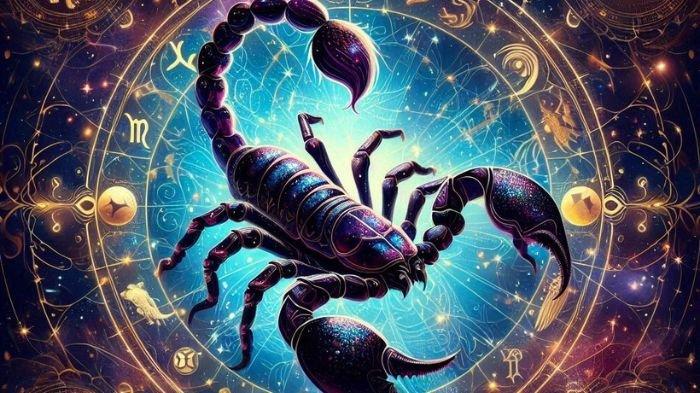 Ilustrasi zodiak Scorpio