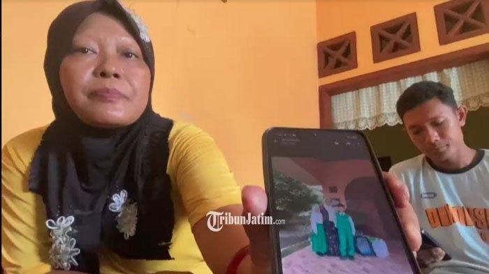 Suparti, nenek dari santri berinisial MKA (13) yang tewas di Blitar setelah dilempar guru ngajinya menggunakan kayu berpaku. Paku dari kayu tersebut menancap di kepala belakang korban.