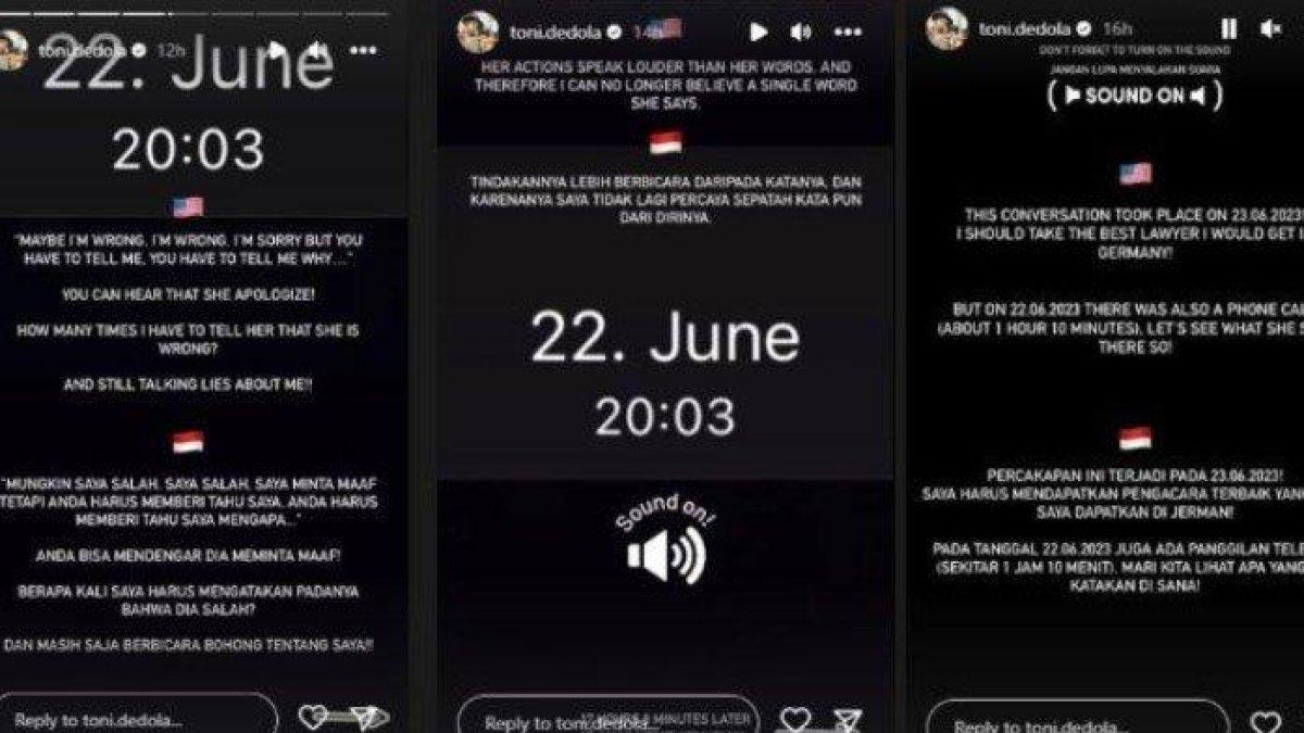 Antonio Dedola bongkar fakta saat Nikita Mirzani nangis