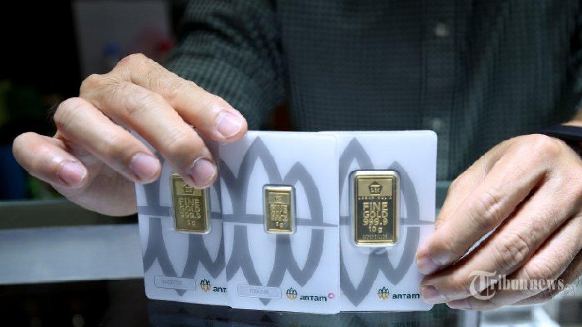 ILUSTRASI emas 1 gram