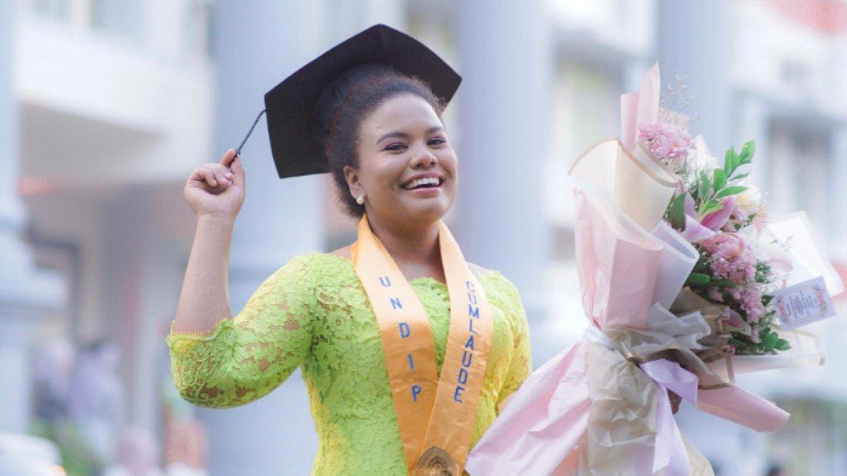 Jemimah Cita bagikan momen saat wisuda