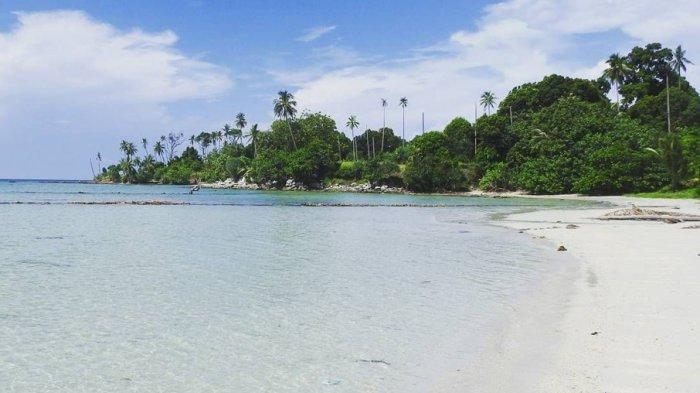 Pengunjung pun akan merasa nyaman dan damai, dengan meliuknya ratusan pohon kelapa di pulau yang dijuluki 'Bali Kecil' di Negeri Bunda Tanah Melayu ini. Terlebih lagi, para pengunjung bisa menikmati air kelapa yang langsung dipesan dan diambil dari pohonnya.