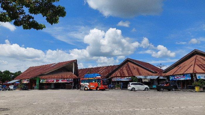 Kondisi Terminal Bareh Solok sepekan jelang lebaran.