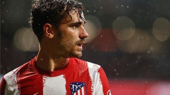 Pemain Atletico Madrid Antoine Griezmann