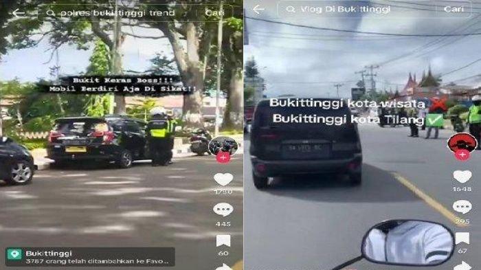 Polantas Bukittinggi Viral Gara-Gara Tiktoker, 2 Pemilik Akun Diklarifikasi Polisi