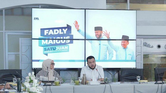 AGENDA RETRET ANGGARAN : Walikota Padang, Fadly Amran saat memimpin hari terakhir giat Retret Anggaran, Sabtu (17/5/2025). Fadly berharap anggaran nantinya lebih efisien, tepat sasaran dan penggunaan. (Pemko Padang)