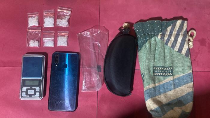 barang bukti sabu di polresta padang 27/7/2025