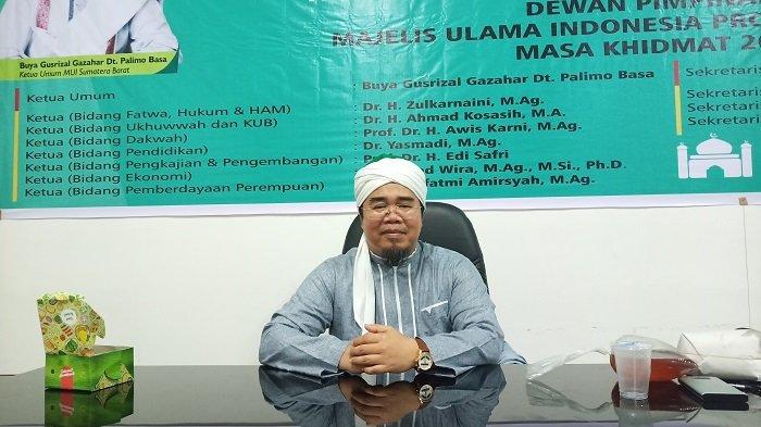 Ketua MUI Sumbar, Gusrizal Gazahar