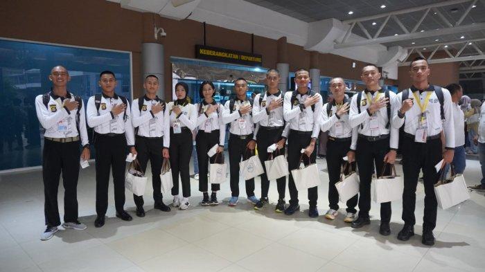 Polda Sumsel kirimkan 12 orang calon taruna ikuti seleksi Akpol tingkat pusat dengan rincian 10 orang calon taruna dan 2 orang calon taruni.