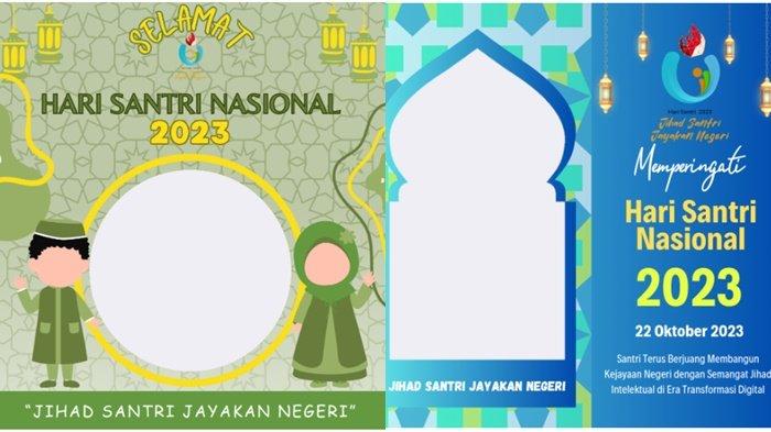 Simak inilah 13 link Twibbon Hari Santri Nasional 2023 dengan tema Jihad Santri Jayakan Negeri.