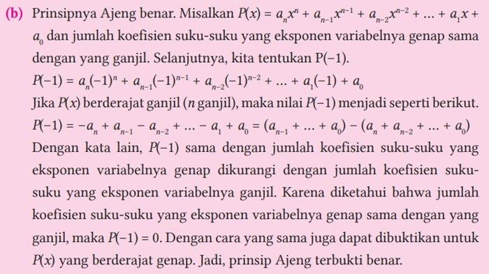ILUSTRASI JAWABAN - Matematika Tingkat Lanjut kelas 11 SMA halaman 96-97 Kurikulum Merdeka, Mari Berpikir Kritis.