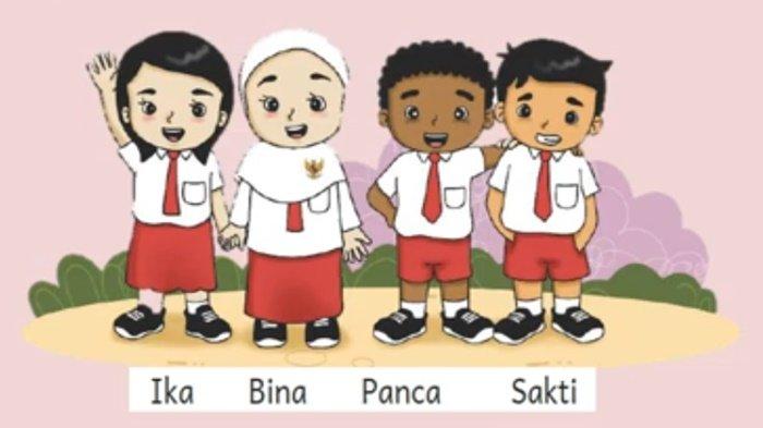 ILUSTRASI SOAL - Latihan soal PTS/UTS Pendidikan Pancasila kelas 1 SD semester 2 Kurikulum Merdeka.
