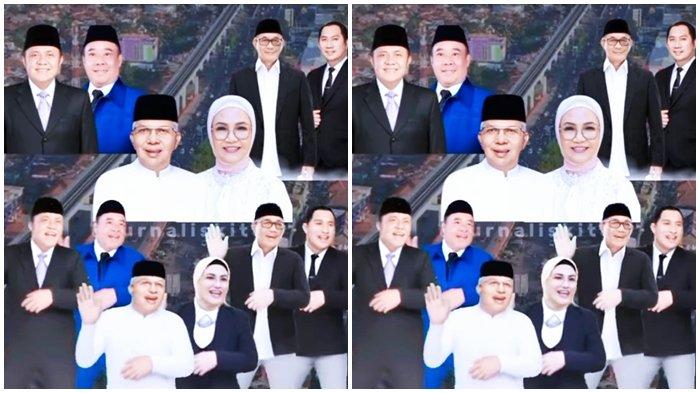 3 paslon gubernur dan wakil gubernur yang digadang maju Pilkada Sumsel 2024: HDCU (Herman Deru - Cik Ujang) dengan MataHati (Mawardi Yahya _ Anita Noeringhati), HAPAL (Heri Amalindo - Popo Ali Martopo (HAPAL).