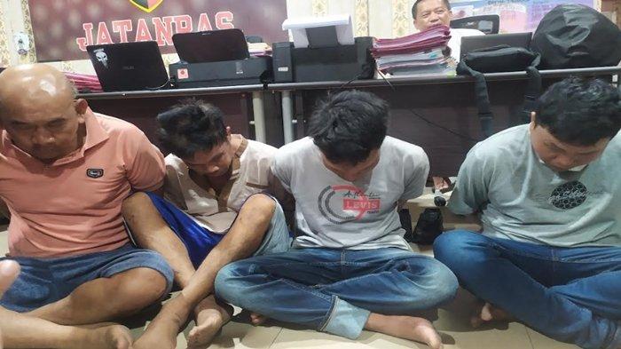 4 Perampok Toko Emas di PALI Diringkus Jatanras Polda Sumsel.