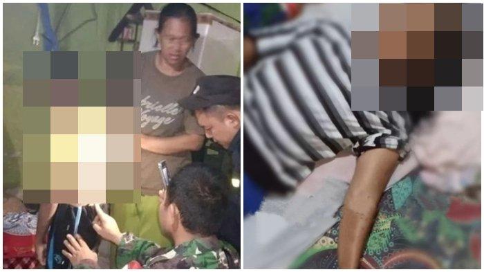 AL (12) dan seorang ibu-ibu bernama Ermalia (52) warga Prabumulih selamat disambar petir.