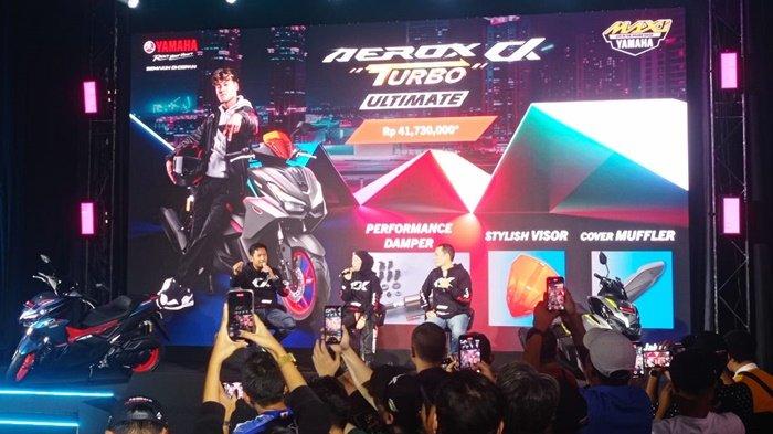 Yamaha resmi melaunching Aerox Alpha