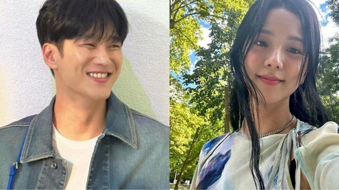 Aktor Ahn Bo Hyun (kiri) dikonfirmasi memiliki hubungan spesial dnegan Jisoo BLACKPINK (kanan).