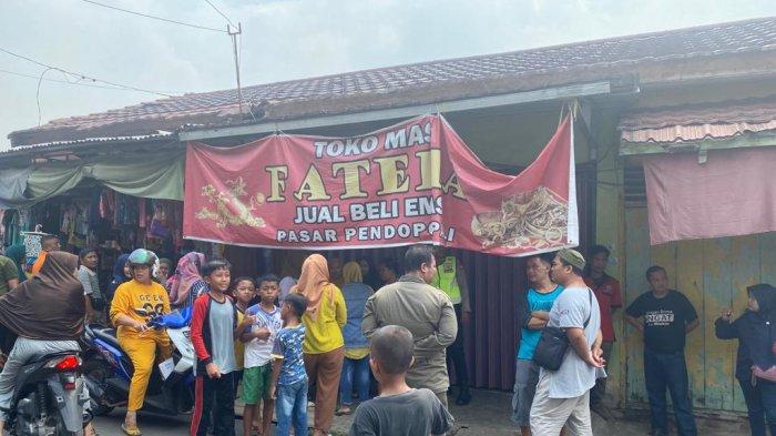 Aksi perampokan toko emas Fateha di pasar Inpres Pendopo Talang Ubi Kabupaten PALI
