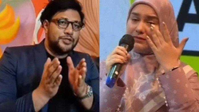 Ammar Zoni (kiri) mengungkap alasan Irish Bella (kanan) tidak menjemputnya saat bebas dari penjara.