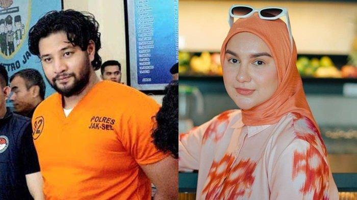 Ammar Zoni (kiri) suami Irish Bella (kanan) kembali mendekam dipenjara terkait dugaan kasus narkoba.