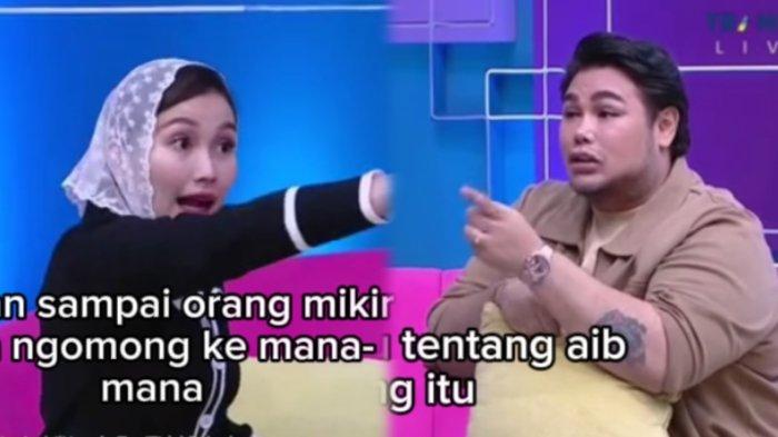 Ayu Ting Ting Emosi Tunjuk Wajah Ivan Gunawan
