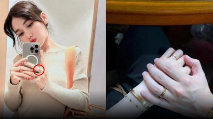 Ayu Ting Ting pamer cincin di jari manis sebelum dikabarkan tunangan dengan Muhammad Fardana.