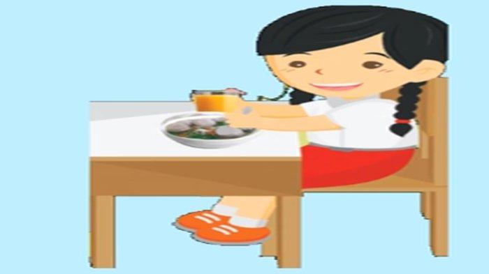 Gambar latihan soal Bahasa Inggris kelas 3 SD Bab 2 semester 1 Kurikulum Merdeka, I Don't Like Rice.