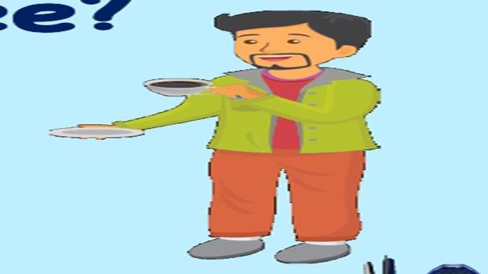 Gambar latihan soal Bahasa Inggris kelas 3 SD Bab 2 semester 1 Kurikulum Merdeka, I Don't Like Rice.