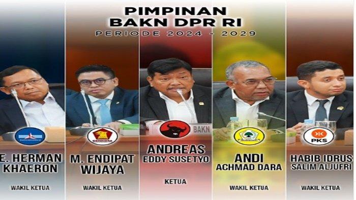 Pimpinan Badan Akuntabilitas Keuangan Negara (BAKN) DPR RI Periode 2024-2029