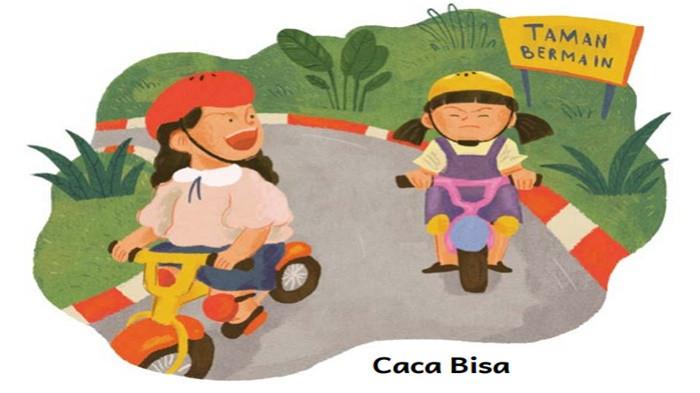 ILUSTRASI SOAL - Bahasa Indonesia kelas 1 SD halaman 43 semester 1 Kurikulum Merdeka.